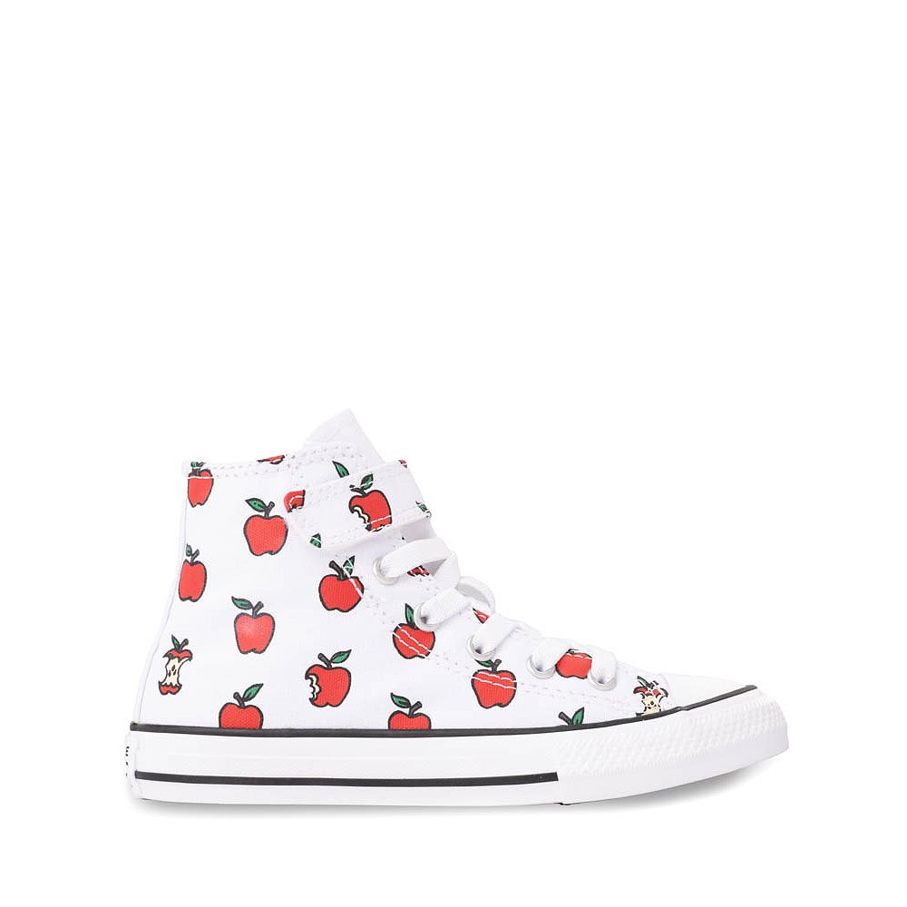 Converse Chuck Taylor All Star Apples Easy-On High-Top Sneaker - Little Kid - White