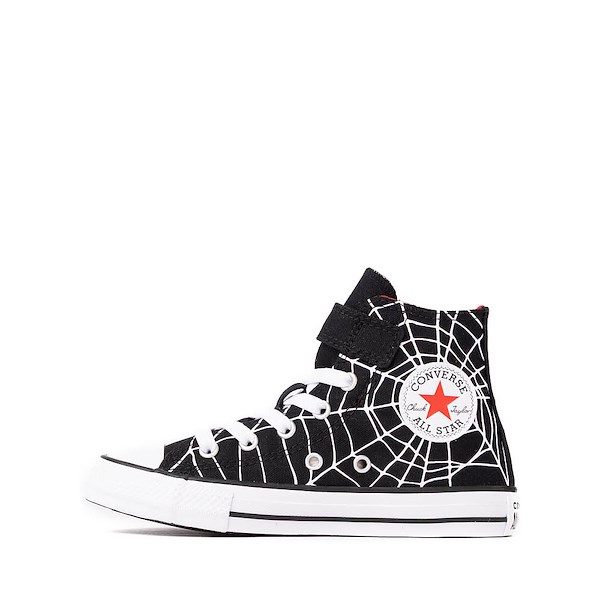 alternate view Converse Chuck Taylor All Star Spiderweb Easy-On High-Top Sneaker - Little Kid - BlackALT1