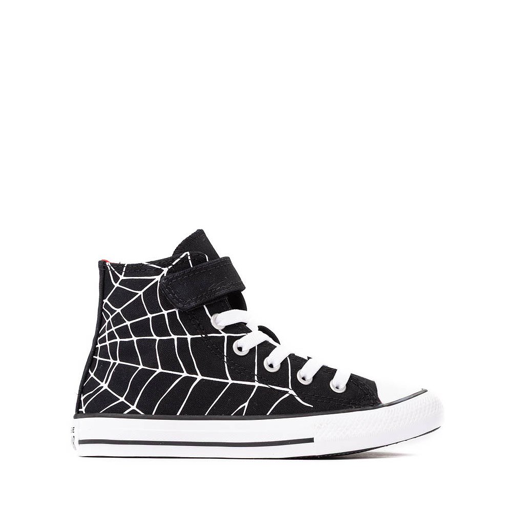 Converse Chuck Taylor All Star Spiderweb Easy-On High-Top Sneaker - Little Kid - Black