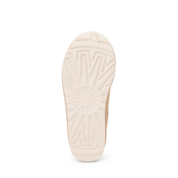 alternate view Womens UGG® Tasman II Slipper - Sand / Dark CherryALT3