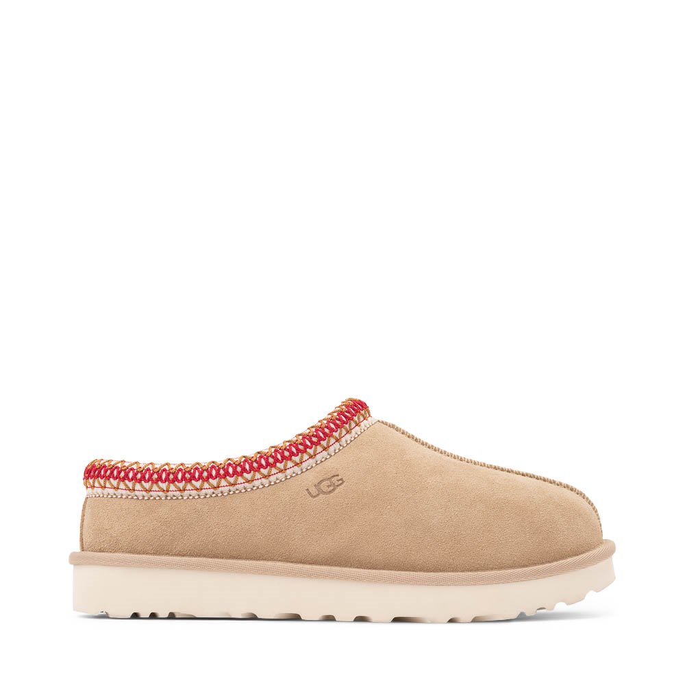 Womens UGG&reg; Tasman II Slipper - Sand / Dark Cherry