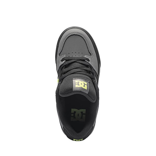 alternate view DC Pure Skate Shoe - Little Kid / Big Kid - Grey / BlackALT2