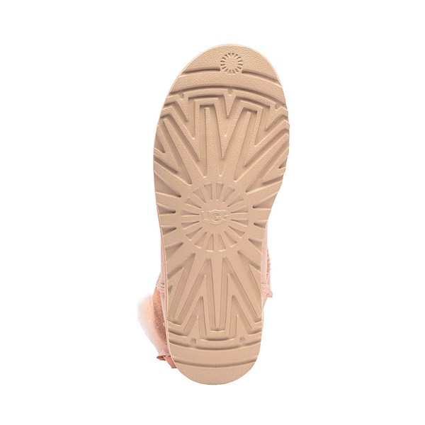 alternate view Womens UGG® Mini Bailey Bow II Boot - Beige BlushALT3