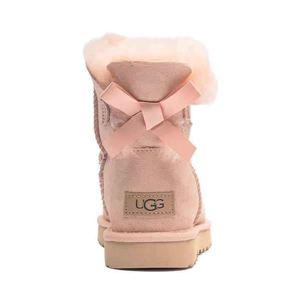 alternate view Womens UGG® Mini Bailey Bow II Boot - Beige BlushALT4