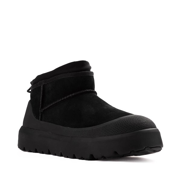 alternate view Mens UGG® Classic Ultra Mini Weather Hybrid Boot - BlackALT5