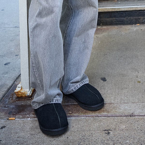 alternate view Mens UGG® Tasman II Slipper - BlackALT1C