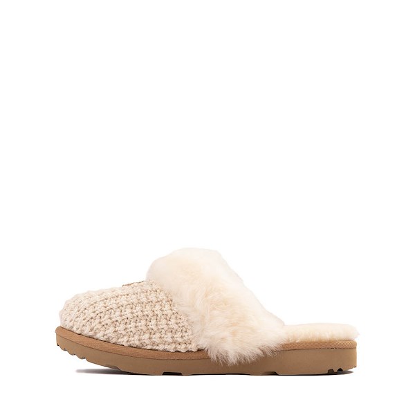 alternate view UGG&reg; Cozy II Knit Slipper - Little Kid / Big Kid - CreamALT1