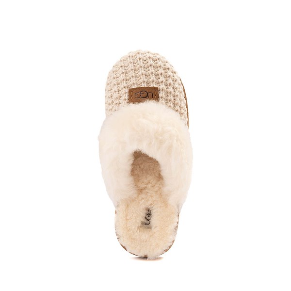 alternate view UGG&reg; Cozy II Knit Slipper - Little Kid / Big Kid - CreamALT2