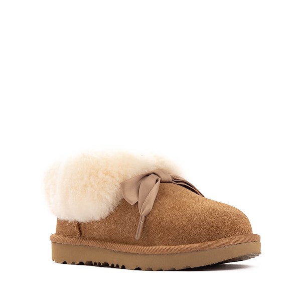 alternate view UGG&reg; Bailey Slipper - Little Kid / Big Kid - ChestnutALT5