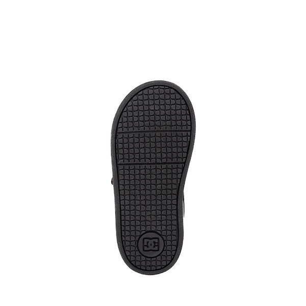 alternate view DC Court Graffik Skate Shoe - Toddler - Black / WhiteALT3