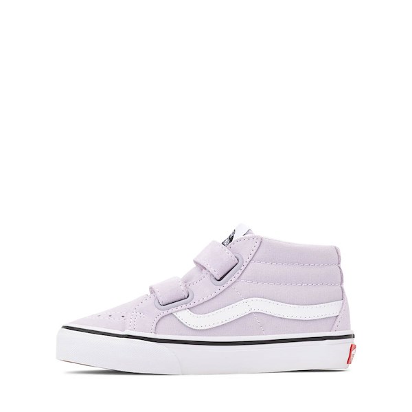 alternate view Vans Sk8-Mid Reissue V Skate Shoe - Little Kid - Lilac MistALT1