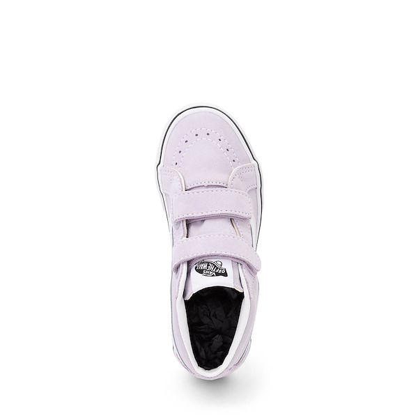 alternate view Vans Sk8-Mid Reissue V Skate Shoe - Little Kid - Lilac MistALT2
