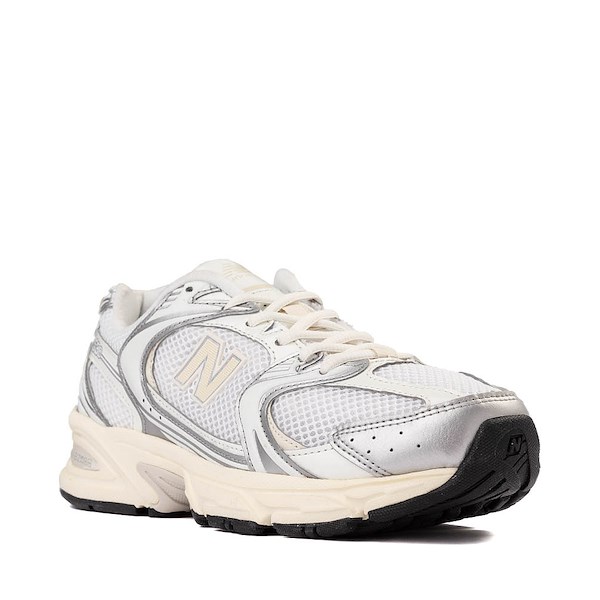 alternate view New Balance 530 Athletic Shoe - Silver Metallic / LinenALT5