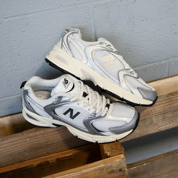 alternate view New Balance 530 Athletic Shoe - Silver Metallic / BlackHERO