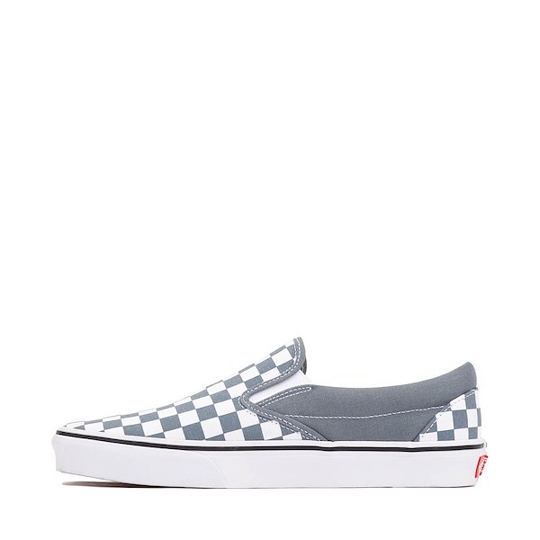 alternate view Vans Classic Slip-On Checkerboard Skate Shoe - Stormy WeatherALT1