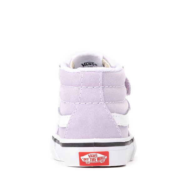 alternate view Vans Sk8-Mid Reissue V Skate Shoe - Baby / Toddler - Lilac MistALT4