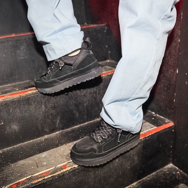 alternate view Mens UGG® Lowmel Sneaker - BlackALT1C