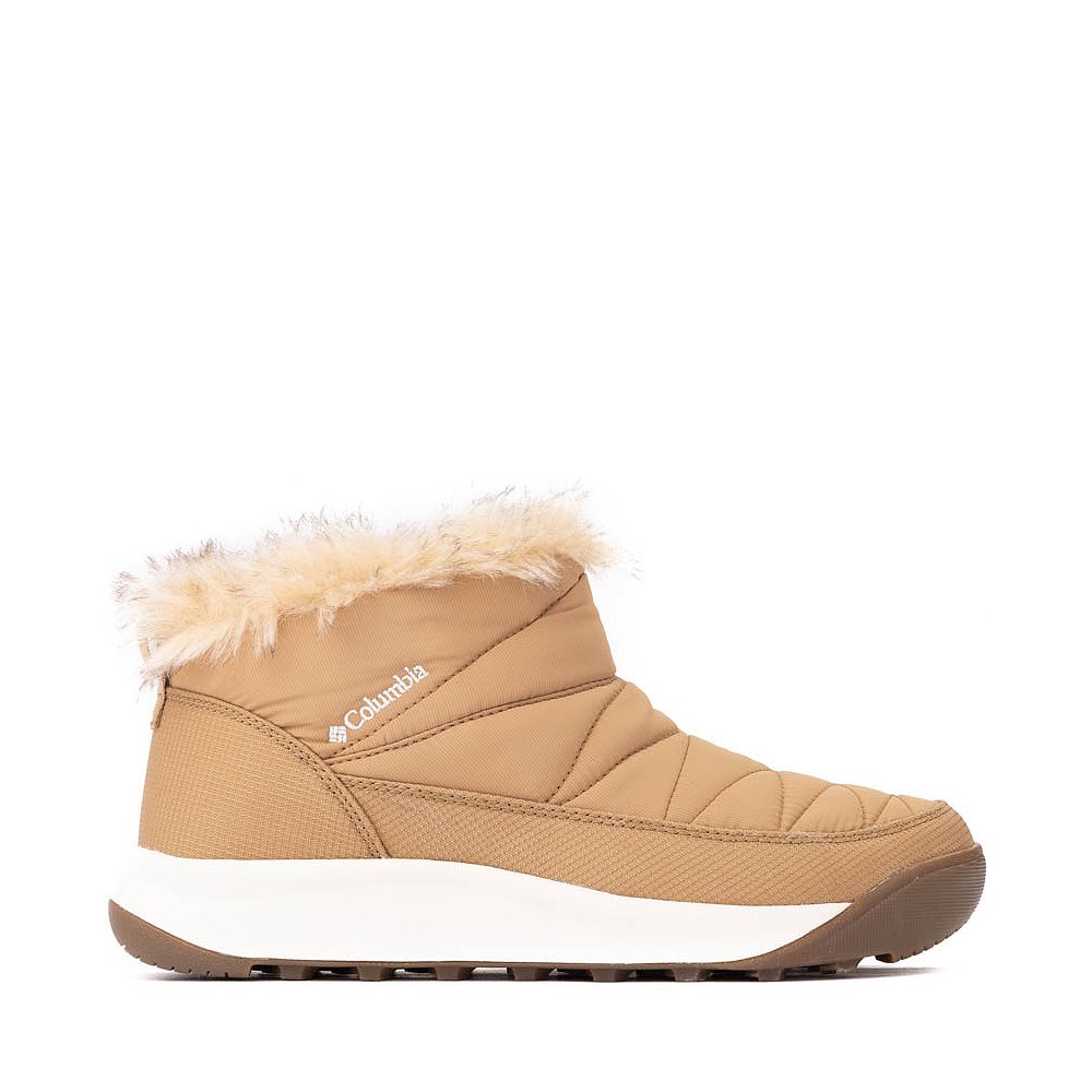 マート！ Womens Columbia Minx™ Xtra Shorty Boot - Sahara / Sea Salt