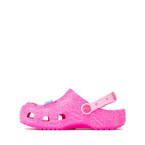alternate view Mattel Barbie&trade; x Crocs Classic Clog - Little Kid / Big Kid - PinkALT1