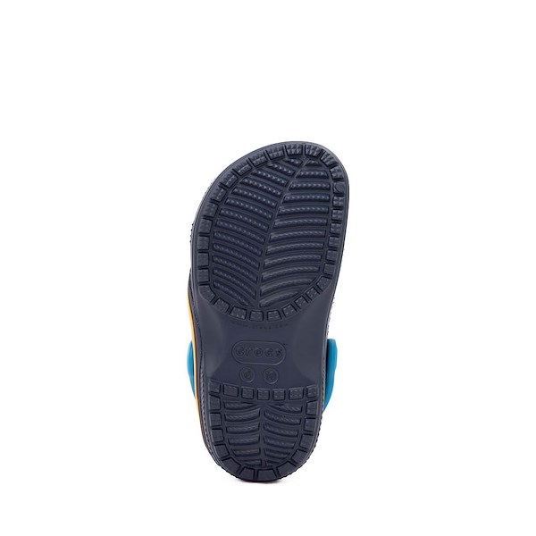 alternate view Crocs Classic UFO Lights Clog - Toddler - Navy / MulticolorALT3