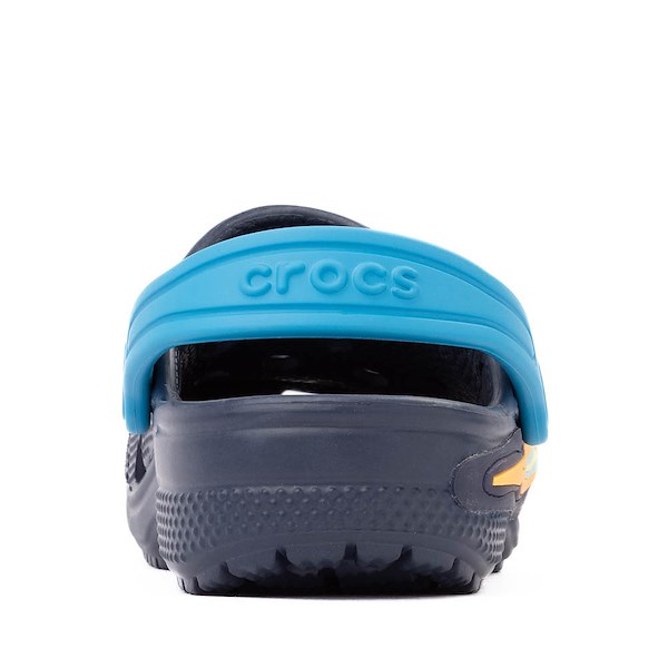 alternate view Crocs Classic UFO Lights Clog - Toddler - Navy / MulticolorALT4