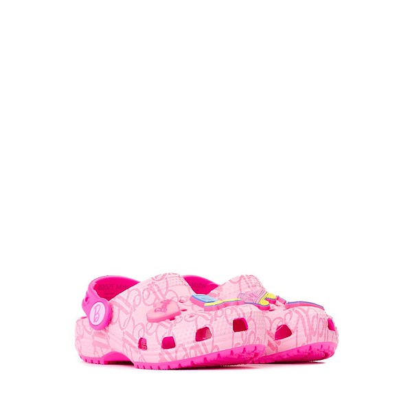 alternate view Mattel Barbie&trade; x Crocs Classic Clog - Baby / Toddler - PinkALT5
