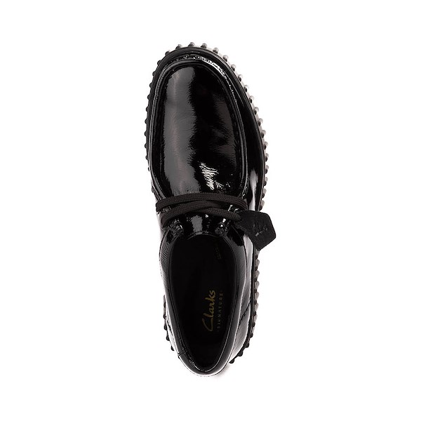 alternate view Womens Clarks Torhill Low Patent Casual Shoe - BlackALT2