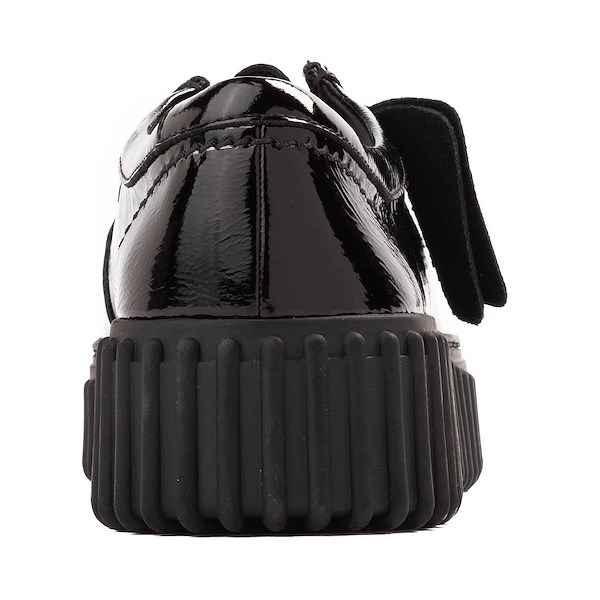 alternate view Womens Clarks Torhill Low Patent Casual Shoe - BlackALT4