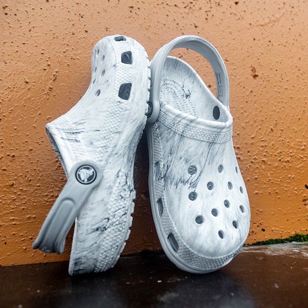 alternate view Crocs Classic Clog - Marbled WatercolorHERO