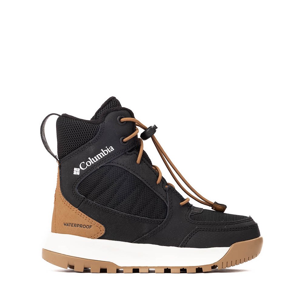 Columbia Portlander&trade; Omni-Heat&trade; Boot - Little Kid / Big Kid - Black / Ti Grey Steel