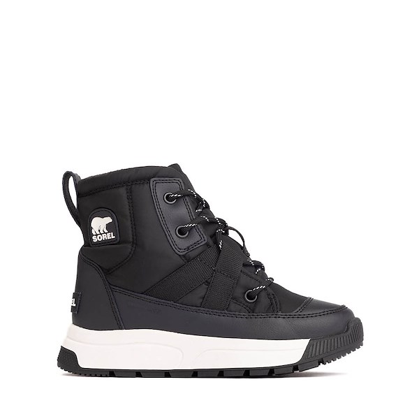 Sorel Whitney™ III Mid Waterproof Boot - Little Kid / Big Black Sea Salt