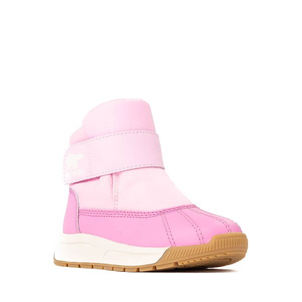 Sorel Whitney™ III Strap Mid Waterproof Boot - Toddler / Little Kid Pink Flare Orchid