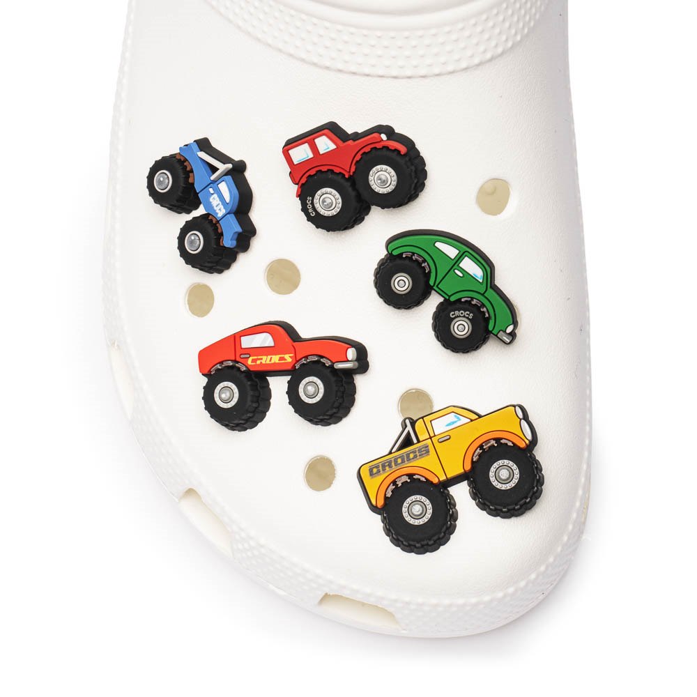 Crocs Jibbitz&trade; Monster Truck Shoe Charms 5 Pack - Multicolor