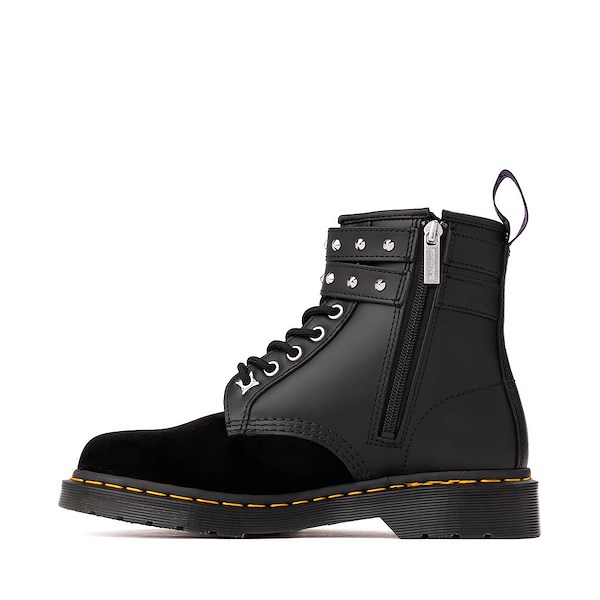 alternate view Dr. Martens x Wednesday 1460 8-Eye Boot - BlackALT1