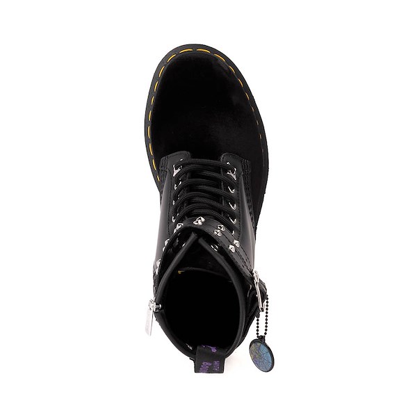 alternate view Dr. Martens x Wednesday 1460 8-Eye Boot - BlackALT2