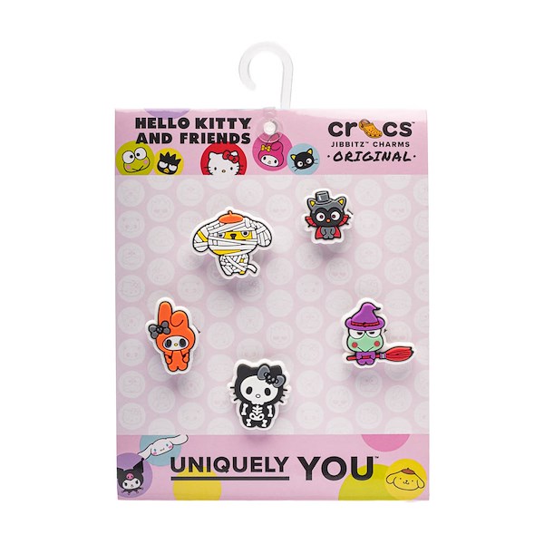 alternate view Hello Kitty® x Crocs Jibbitz™ Halloween Shoe Charms 5 Pack - MulticolorALT2