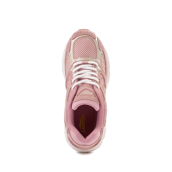 Saucony Grid Jazz 9 Athletic Shoe - Big Kid Light Pink / White