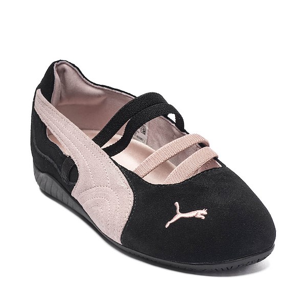 alternate view Womens PUMA Speedcat Ballet Shoe - Black / Mauve MistALT5