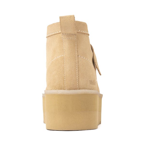alternate view Womens Clarks Meare Elevated Walla Boot - MapleALT4