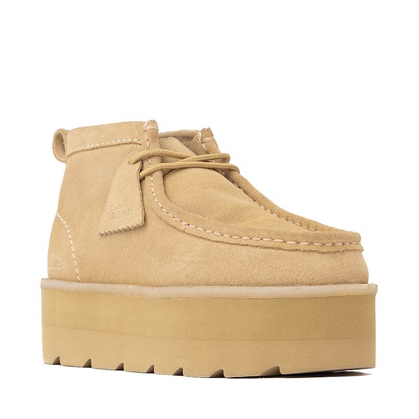 alternate view Womens Clarks Meare Elevated Walla Boot - MapleALT5