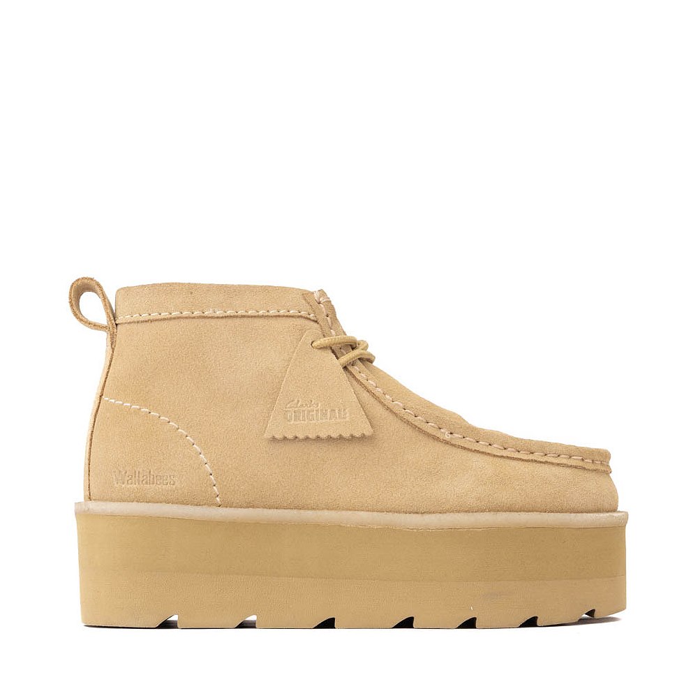 Womens Clarks Meare Elevated Walla Boot - Maple