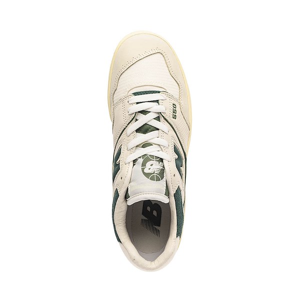 alternate view New Balance 550 Athletic Shoe - Permafrost / Dark Alpine GreenALT2