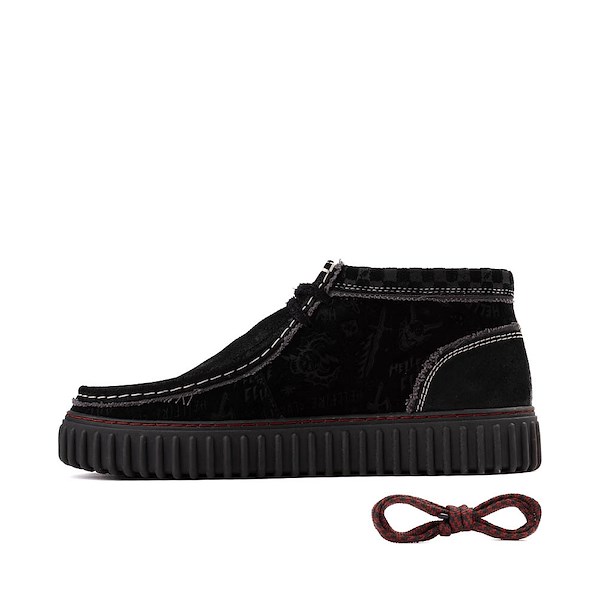 alternate view Bottes Chukka Clarks x Stranger Things Torhill Hi Pour Hommes - NoirALT1