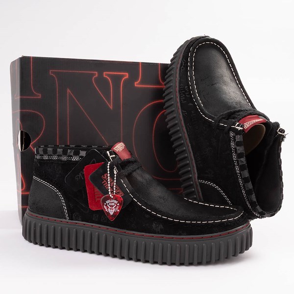 alternate view Bottes Chukka Clarks x Stranger Things Torhill Hi Pour Hommes - NoirALT1D