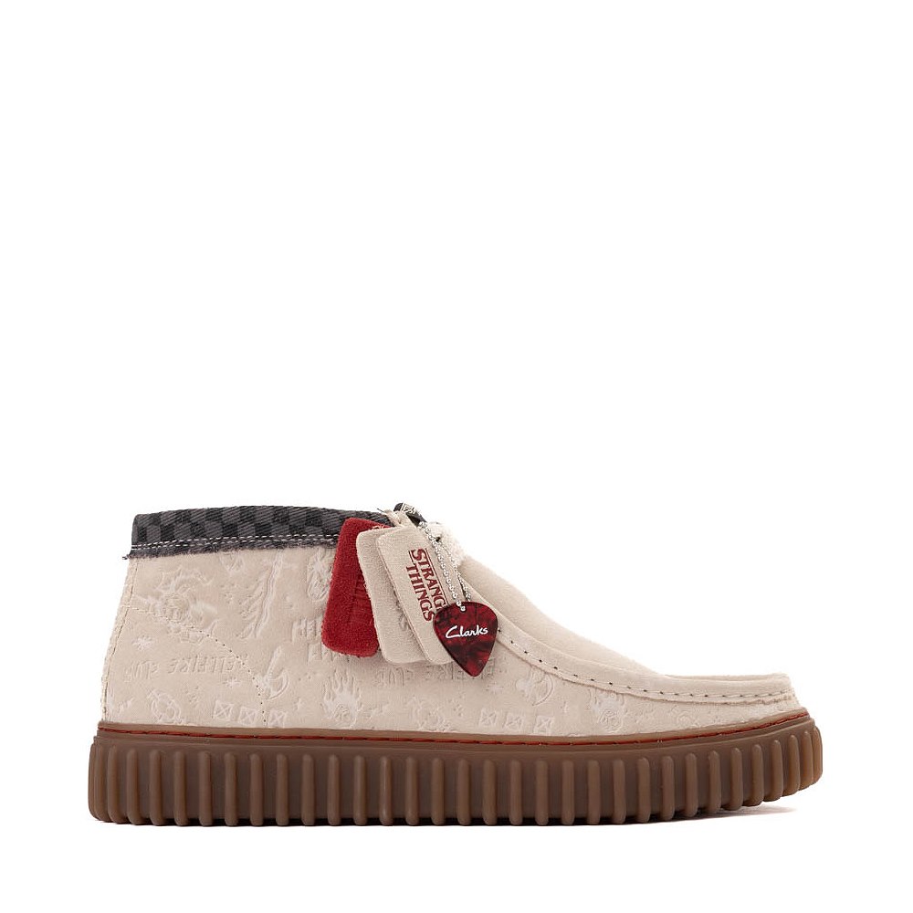 Botte Chukka Torhill Hi Clarks x Stranger Things Pour Hommes - Blanc Cassé
