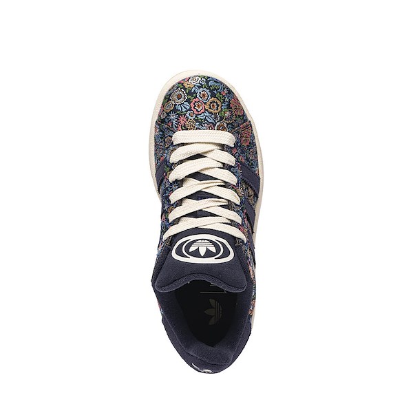 alternate view adidas x Liberty London Campus '00s Athletic Shoe - Big Kid - Navy / Multicolor / Off WhiteALT2