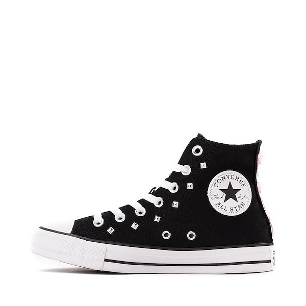 alternate view Converse Chuck Taylor All Star Lift Bows & Studs High-Top Sneaker - BlackALT1