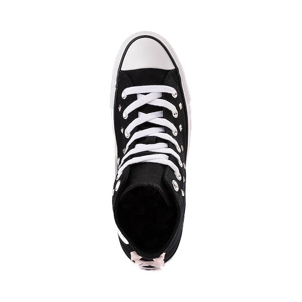 alternate view Converse Chuck Taylor All Star Lift Bows & Studs High-Top Sneaker - BlackALT2