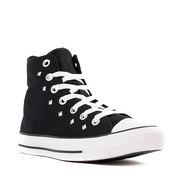 alternate view Converse Chuck Taylor All Star Lift Bows & Studs High-Top Sneaker - BlackALT5
