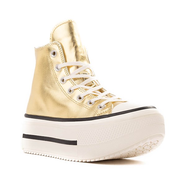 alternate view Converse Chuck Taylor All Star Lift Double Stack High-Top Sneaker - GoldALT5B